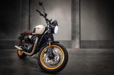 Die Cromwell 1200 gibt es bei Brixton nun auch in einer Scrambler-Version mit Namenszusatz X