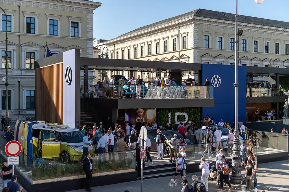 VW baut vergleichsweise bescheiden.