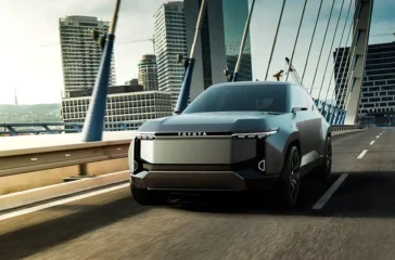 Toyota zeigt die Studie eines elektrischen Land Cruiser. Foto: Toyota