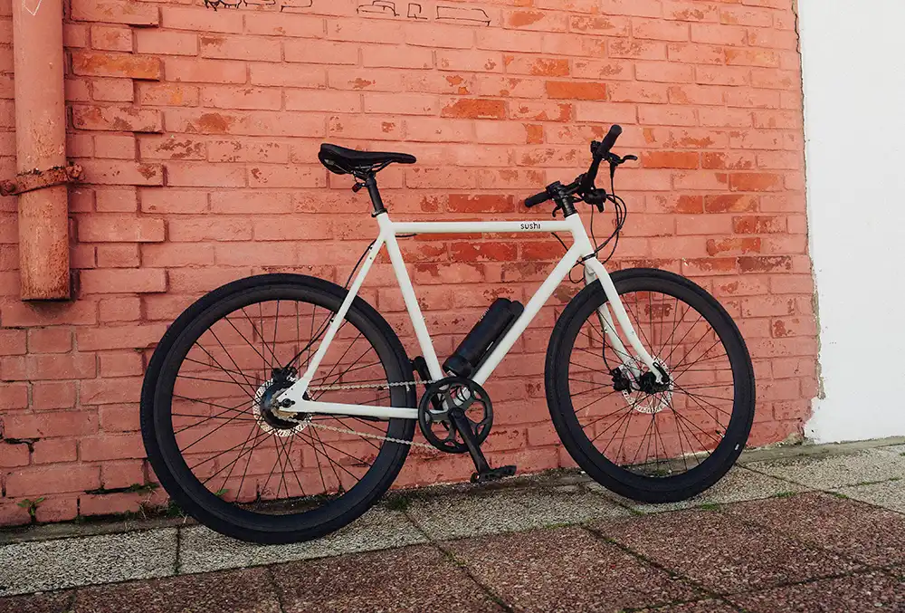 Die kleine E-Maschine, die sich im Hinterrad versteckt, schiebt ordentlich an.