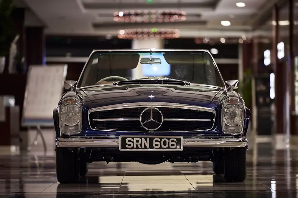 Bei diesem Anblick dürfte jedem klar werden, warum die Optik trotz Elektroumbau nicht verändert wird.