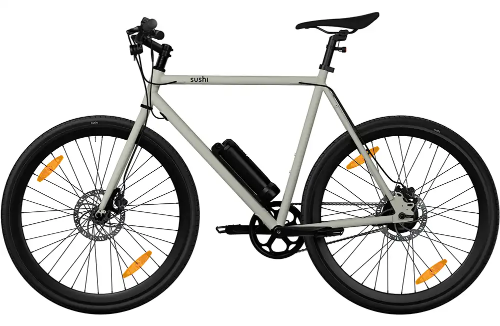 Mit LED-Lichtanlage, hydraulischen Scheibenbremsen und einem kleinen Bordcomputer-Display bietet das Maki 3.0 einige erfreulich gute Komponenten.