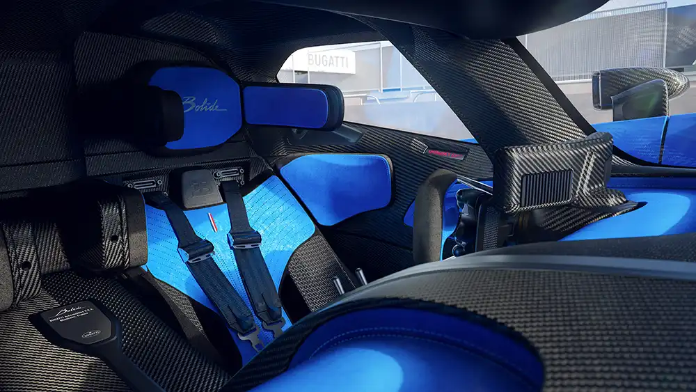 Bugatti Bolide Cockpit.