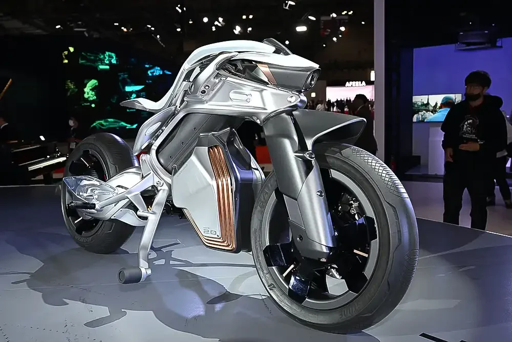Auf der Japan Mobility Show hat das Motoroid2 von Yamaha Ende Oktober Premiere gefeiert. Foto: JAMA