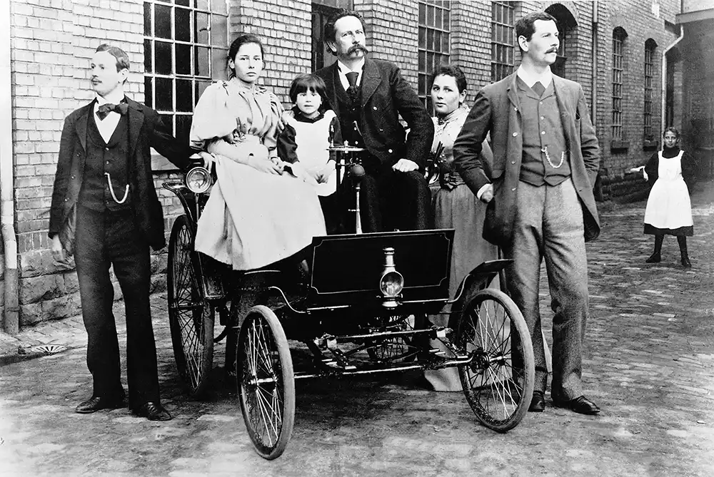 2024 steht der 180. Geburtstag von Carl Benz - Erfinder des Patent-Automobils - an.
