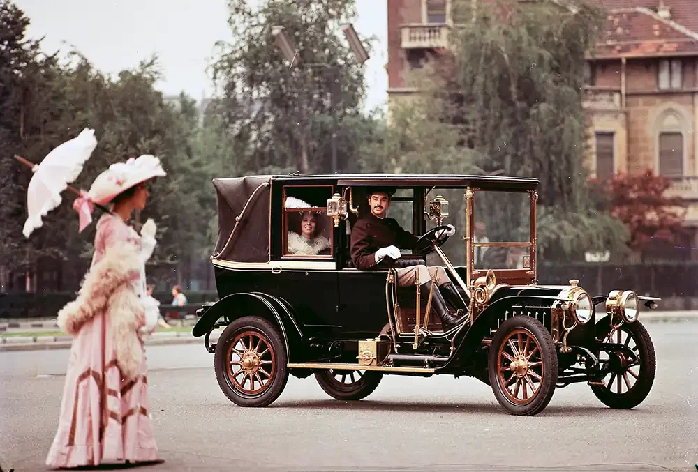 Der Turiner Volumenhersteller Fiat wird nächstes Jahr 125 Jahre alt, im Bilder der Fiat Typ 18-24 ab 1907. Foto: Fiat_Stellantis