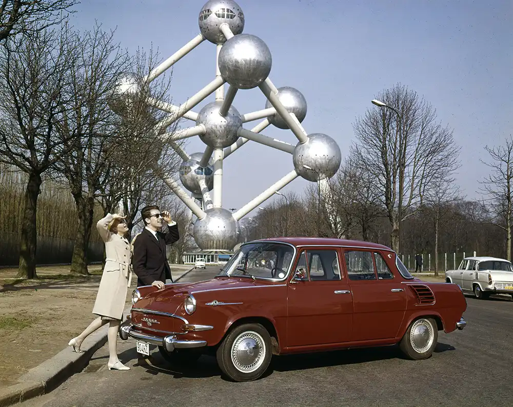 Zu den automobilen Neuheiten des Jahres 1964 zählt auch der Skoda MB.