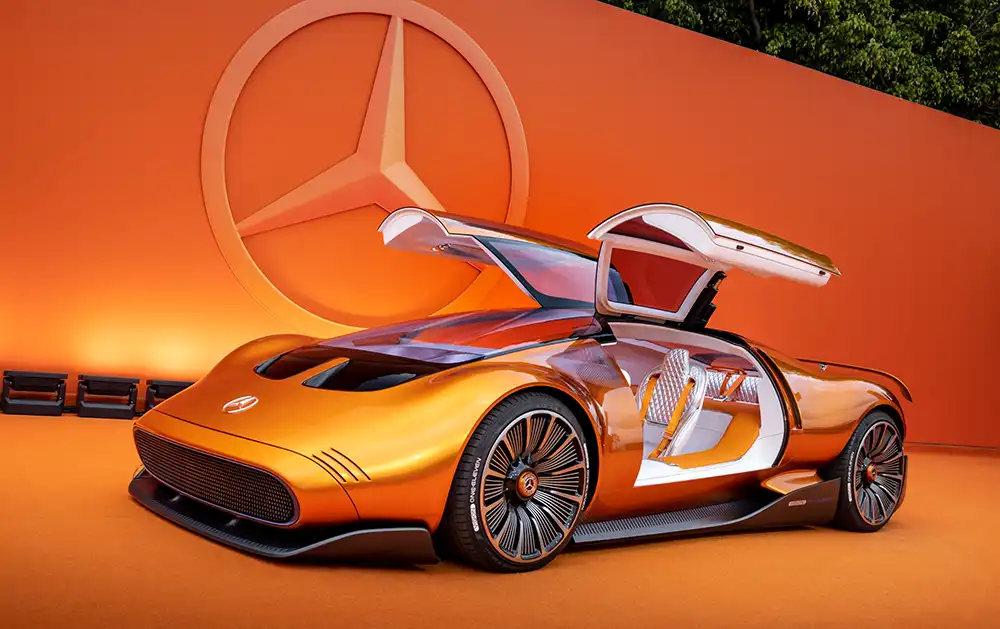 Zu den sehenswerten Konzepten im Jahr 2023 zählt fraglos der Vision One-Eleven, den Mercedes im Sommer enthüllte. 