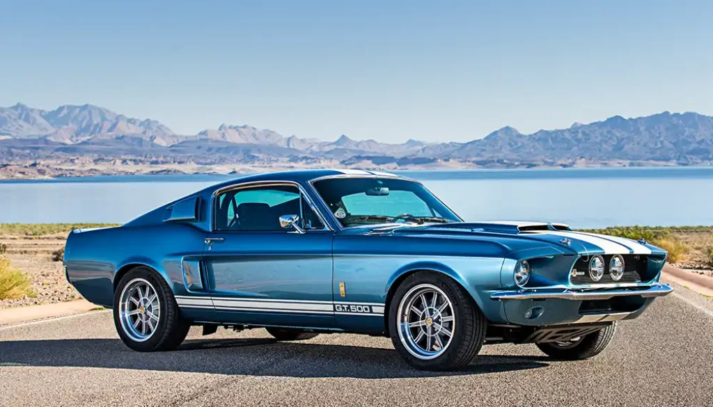 Der sieht nicht nur neu aus, der ist auch neu: Repromod-Nachbau des Shelby GT500 von Hi-Tech Legends. Foto: Hi-Tech Legends