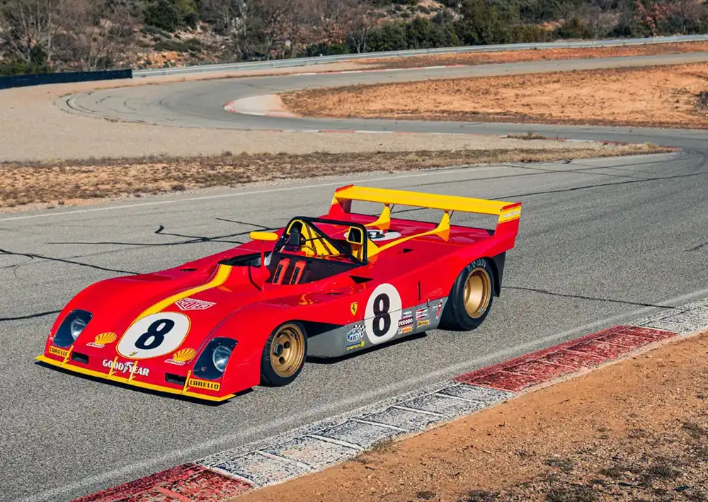Glatt 13 Millionen Dollar waren es für den Ferrari 312PB von 1972 - Rang 7. 