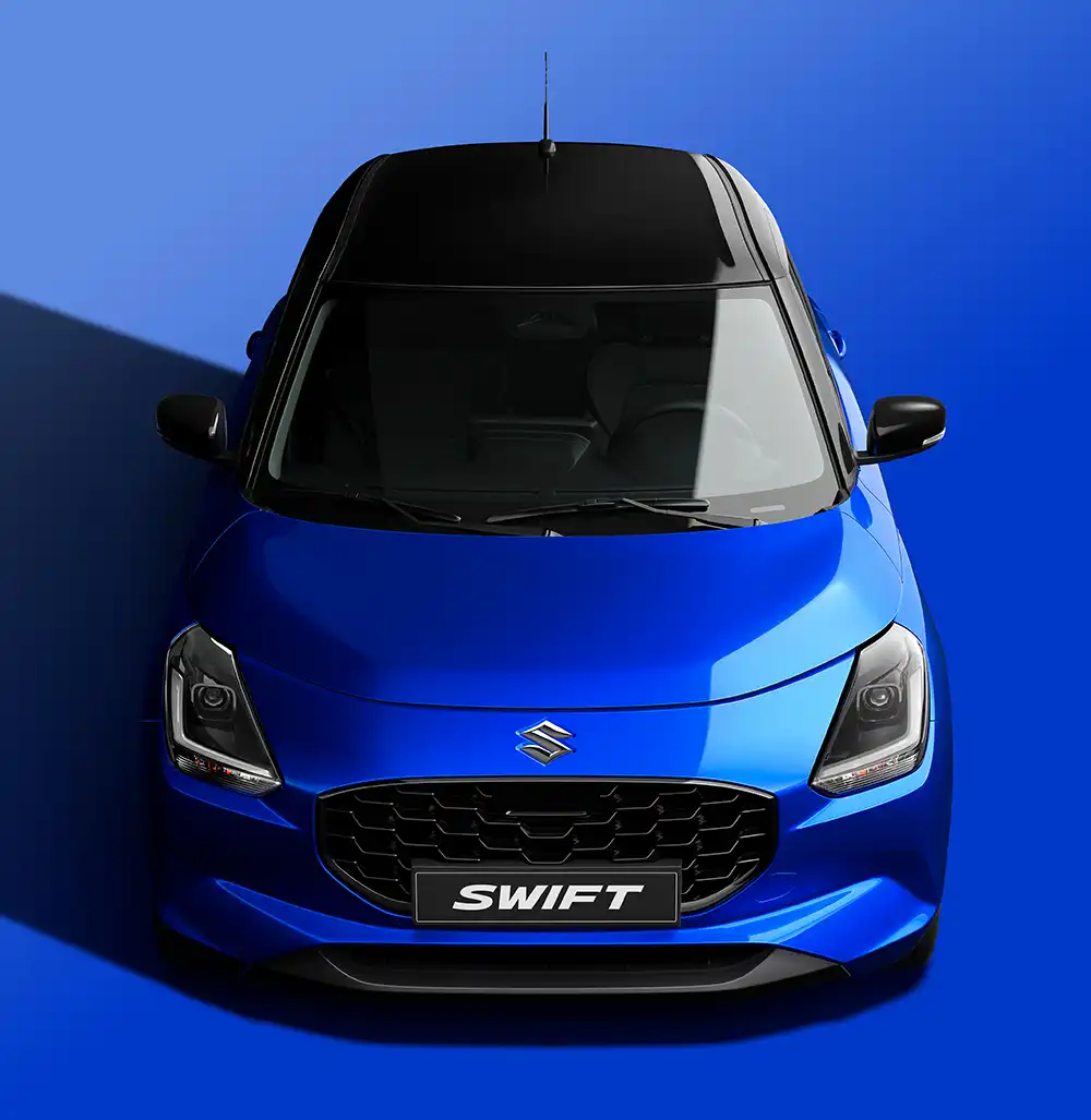 Das Design des knapp vier Meter langen neuen Suzuki Swift orientiert sich am Vorgänger, der stark vom Münchner Mini inspiriert war.