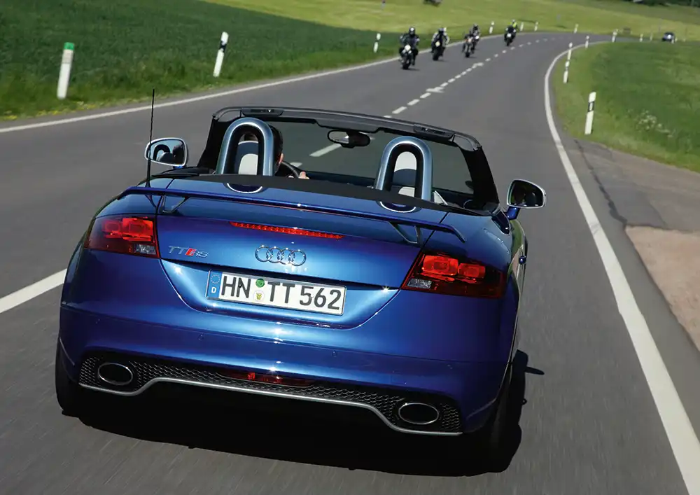 Der Audi TT nimmt bei der Modellbezeichnung Bezug zur NSU-Vergangenheit.