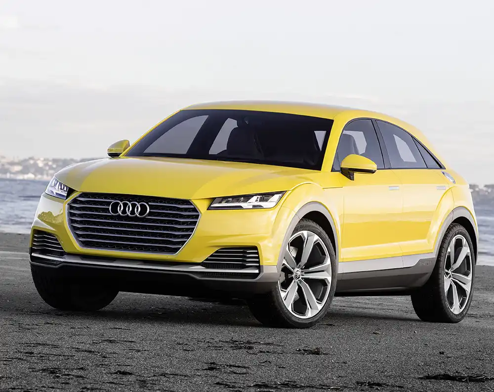 Auch über eine modische Offroad-Variante hat Audi nachgedacht. Es blieb allerdings bei der Studie.