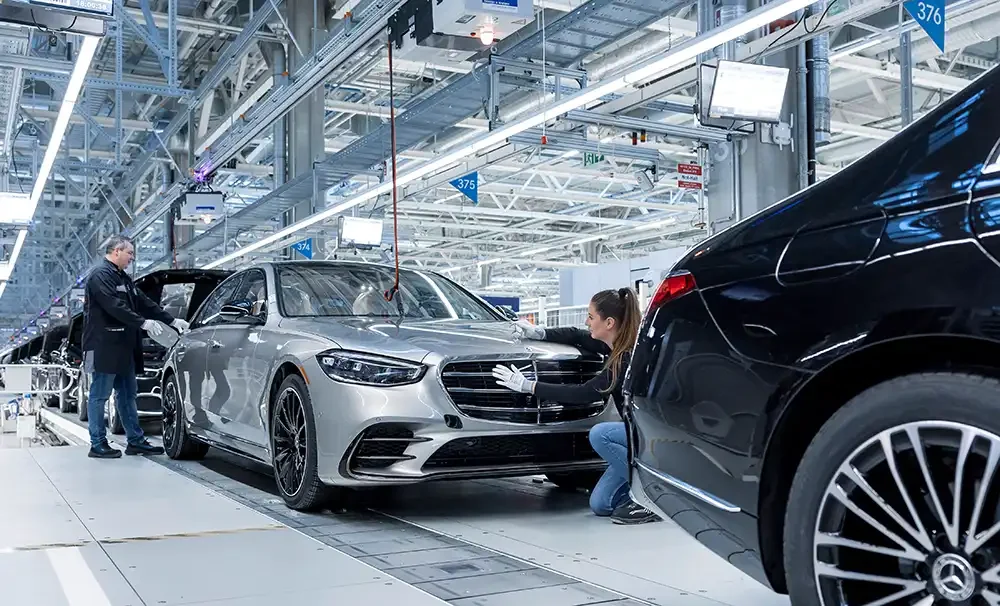 Die großen Pkw-Märkte sind 2023 gewachsen. Foto: Mercedes-Benz