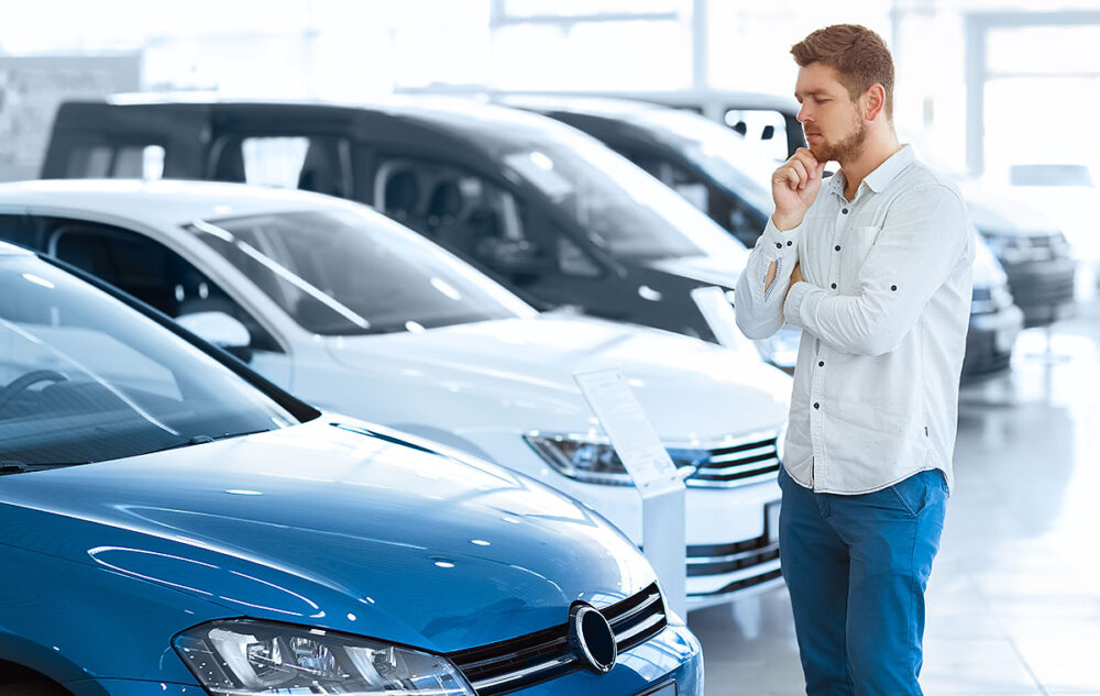 Automarkt Symbolbild