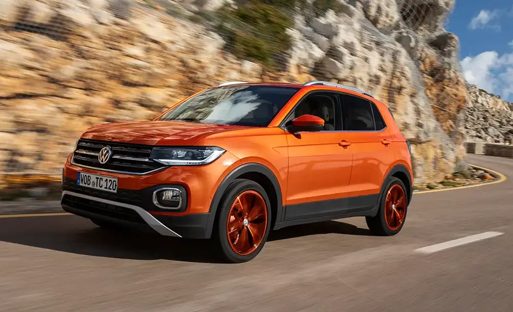 Der T-Cross ist das kleinste SUV im VW-Programm. Foto: VW