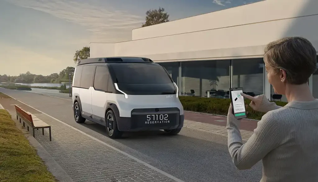 Kia baut Uber-Taxi. Foto: Kia