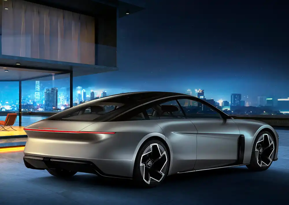 Beim Chrysler Halcyon Concept dürfte es sich um eine rund 5 Meter lange E-Limousine handelt, die einen coupéhaften Dachverlauf bietet.