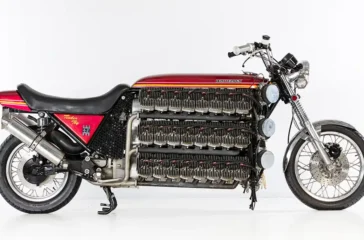 48 Zylinder in einem Motorrad? Der Eigenbau Tinker Toy zeigt, wie es geht. Foto: Bonhams