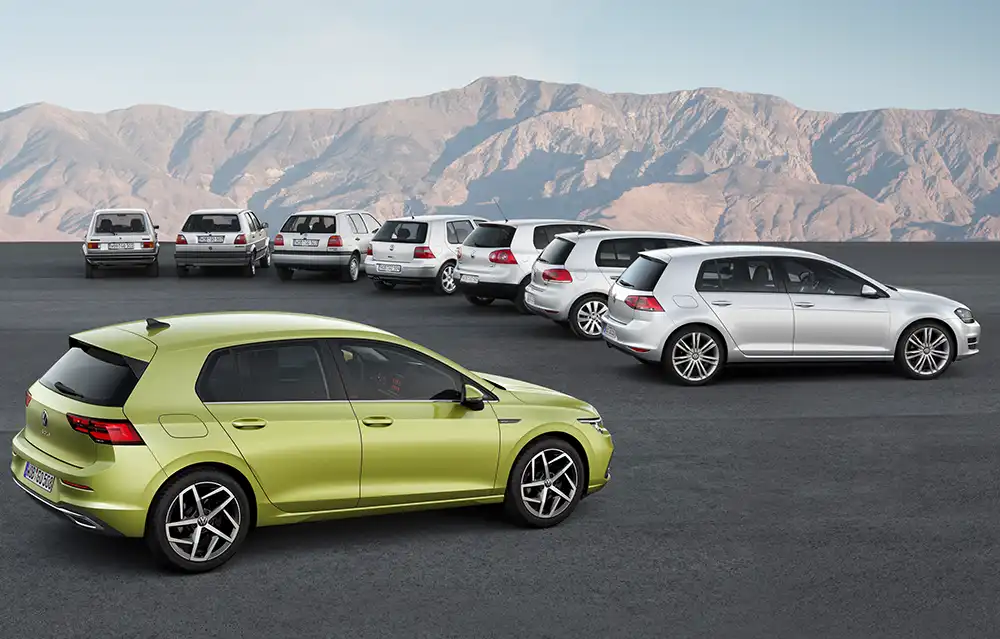 2024: Volkswagen feiert 50 Jahre Golf.
