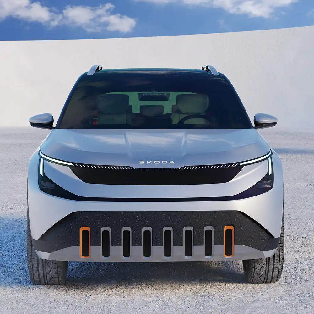 Die neue Front dürfte auch bei anderen E-Modellen der Marke zum Einsatz kommen.