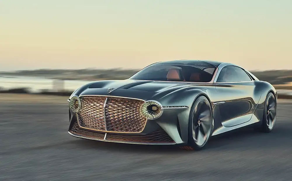 Mit dem EXP 100 GT Concept hat Bentley bereits einen Ausblick auf seine künftige E-Auto-Palette gegeben. Foto: Bentley