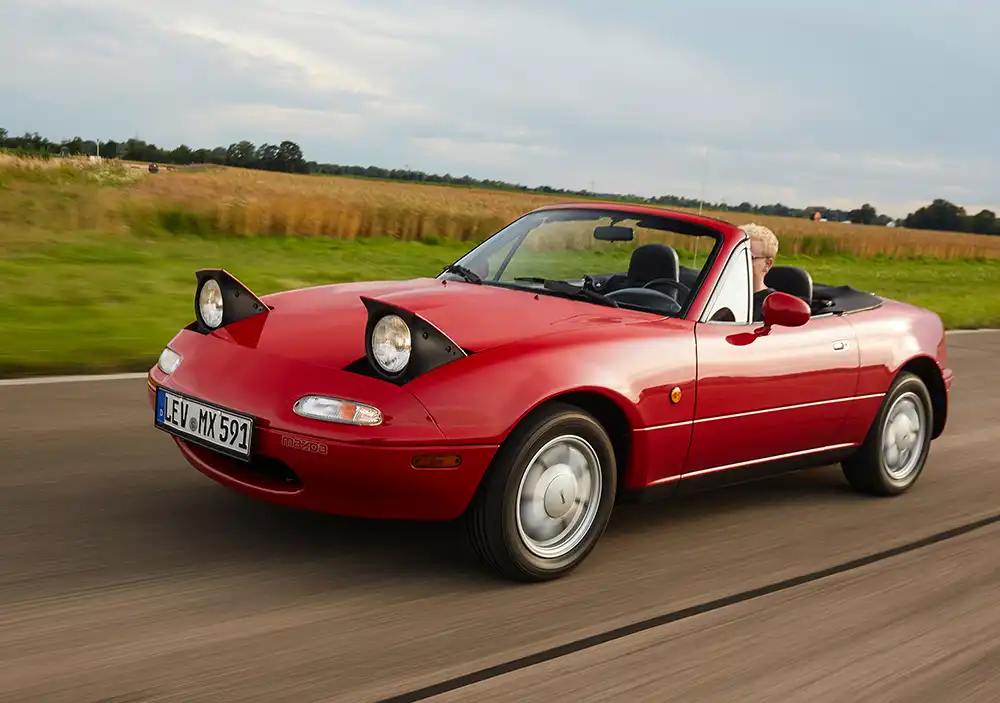 Der 1989 lancierte Mazda MX-5 mutierte in über 30 Jahren zum Millionenseller. 