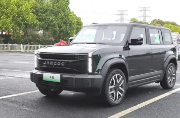 Der iCar 03 wird außerhalb Chinas als Jaecoo J6 angeboten. Foto: SP-X/Mario Hommen