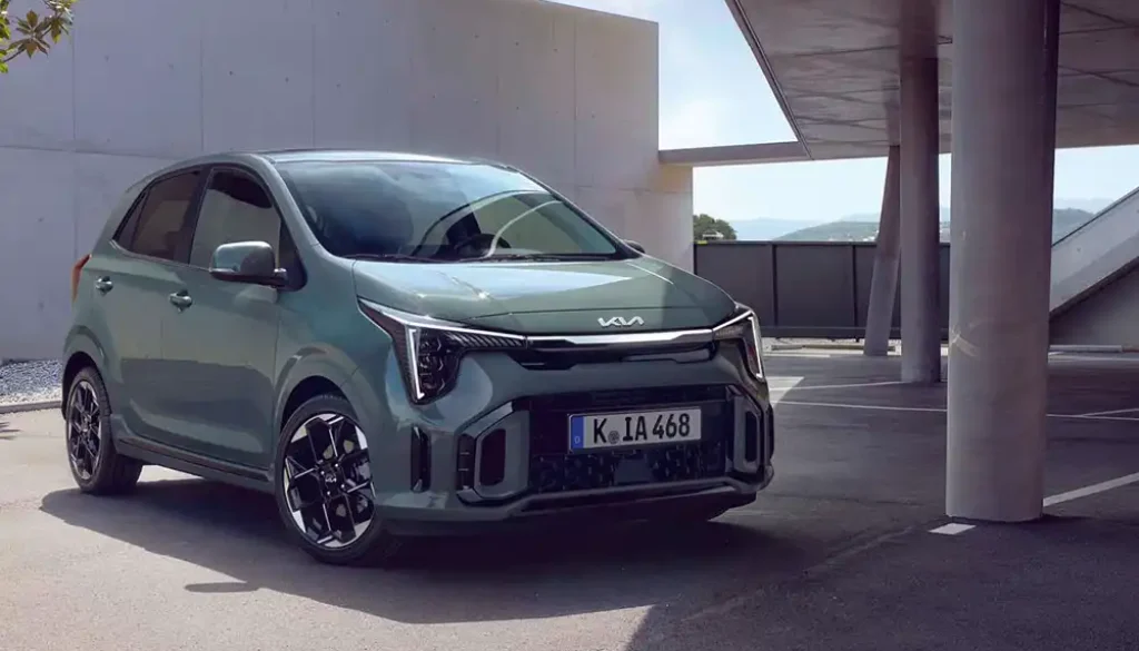 Der Kia Picanto trägt eine ganz neue Front. Foto: Kia