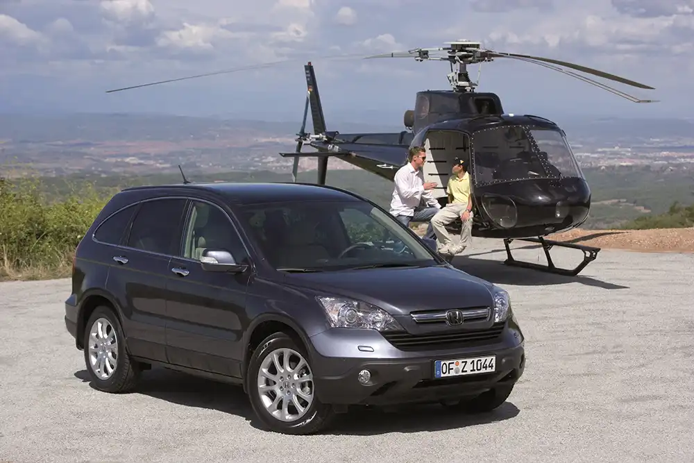 Der Honda CR-V (hier das Modelljahr 2006) zählt zu den meistgebauten Autos der Welt, bleibt in Deutschland aber ein Nischenmodell.