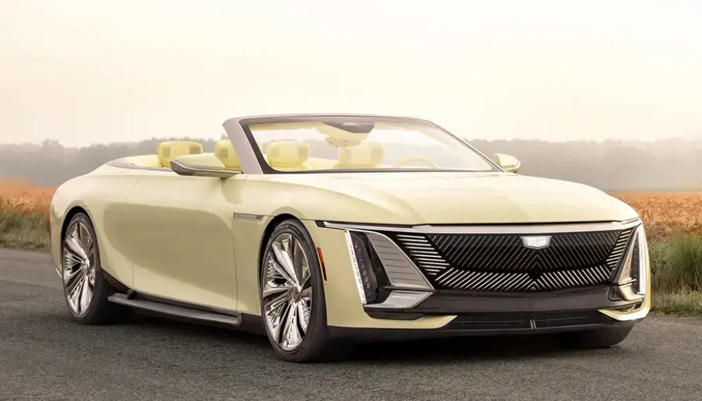 Mit dem Sollei hat Cadillac ein imposantes Elektro-Cabriolet als Konzept vorgestellt. Foto: Cadillac