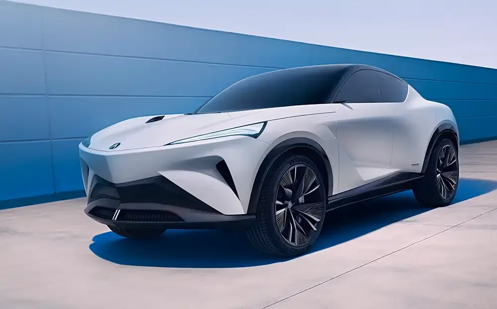 Honda-Tochter Acura zeigt in Kalifornien die neue Studie Performance EV. Foto: Honda