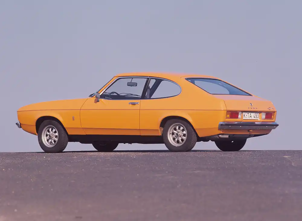 Kam gut an – der Capri II machte Ford zum zeitweise zweitgrößten deutschen Autobauer. Foto: Ford