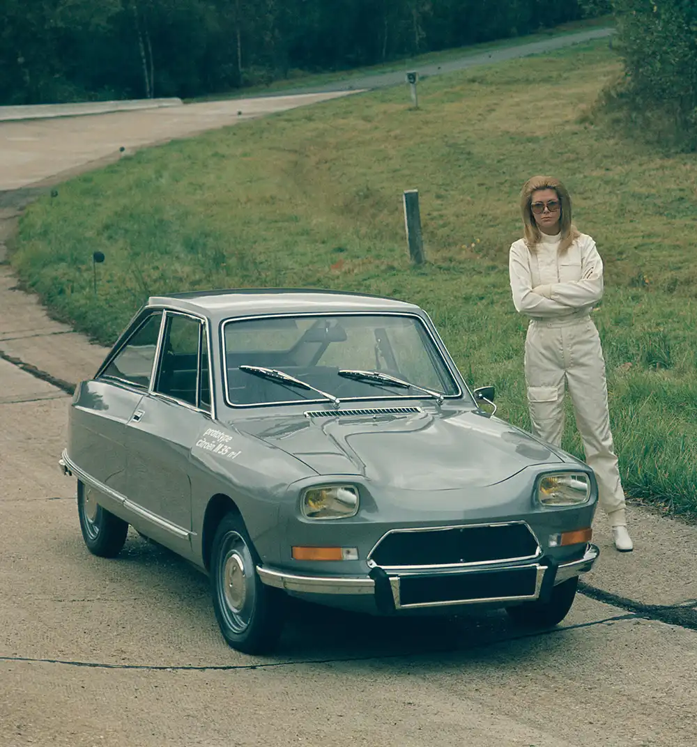 Wankelmotor und Hydropneumatik – Der kompakte Citroen M 35 testete 1969 neue Technologien.