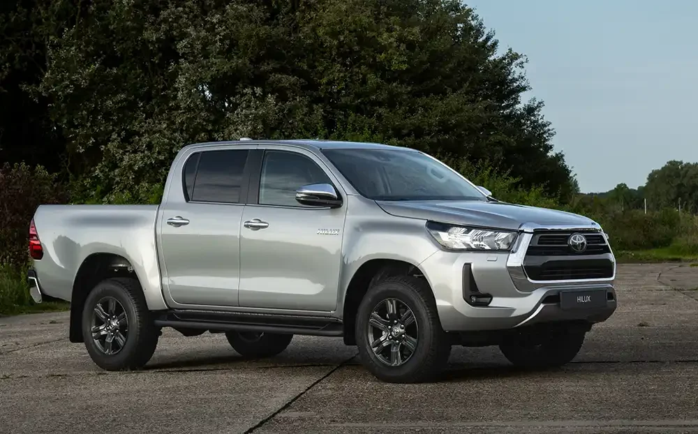 Toyota bringt 2025 den Pick-up Hilux mit einem Mildhybrid-Dieselantrieb in Europa auf den Markt. Foto: Toyota