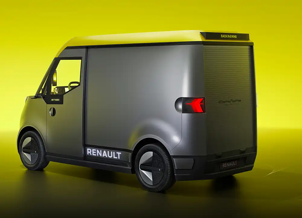 Renault Estafette Concept: In Serie gehen könnte der Transporter bis 2026. 