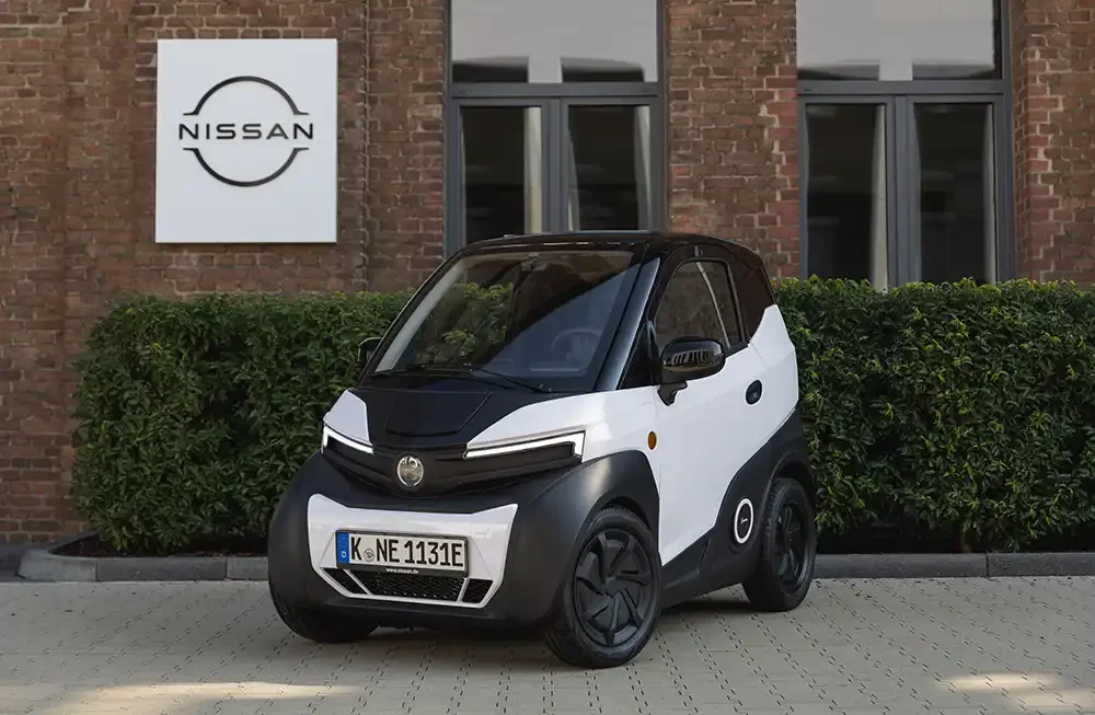 Nissan verkauft über seine Händler das Micro-Car Silence S04. Foto: Nissan