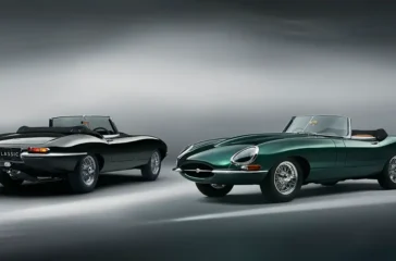 Jaguar Classic hat zwei alte E-Type Cabriolets neu aufgebaut. Foto: Jaguar