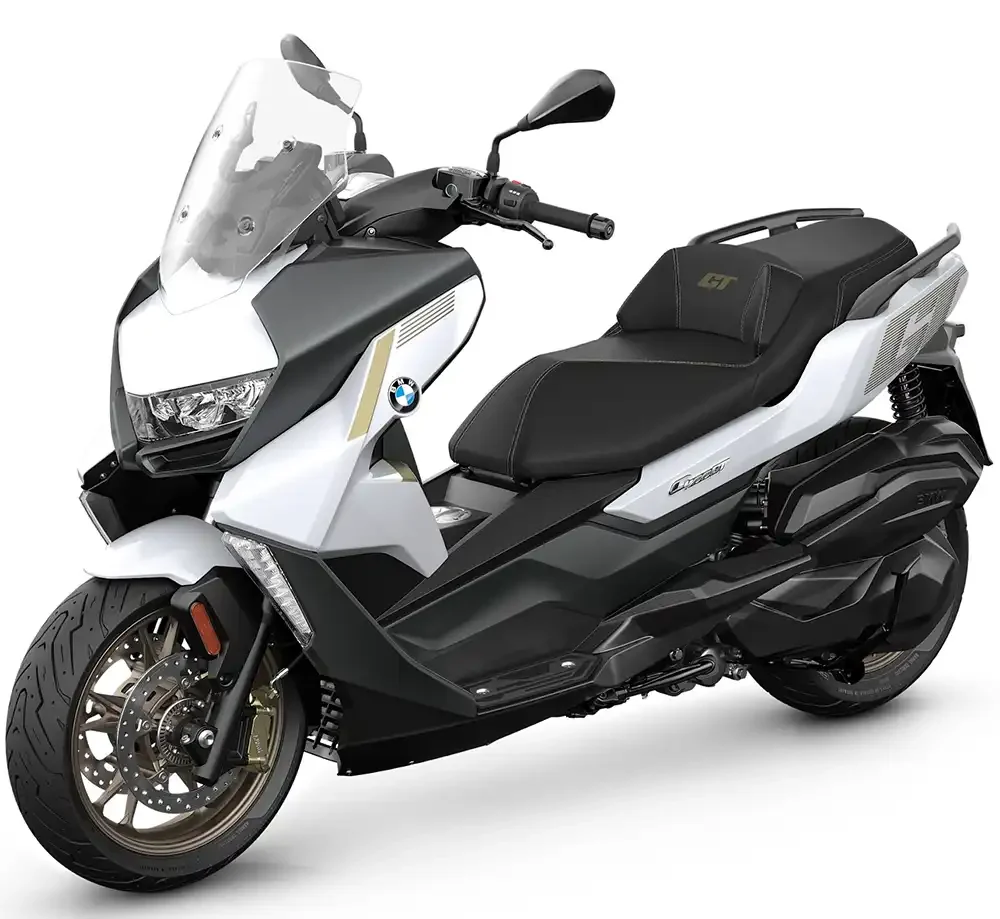 BMW hat seinen Midsize-Scooter C 400 GT zum Modelljahr 2025 technisch optimiert und optisch sowie in Sachen Ausstattung herausgeputzt. Foto: BMW