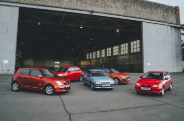 Klassiker vom weltgrößten Kleinwagenspezialisten – Der Suzuki Swift, gebaut seit 1984. Foto: Suzuki UK