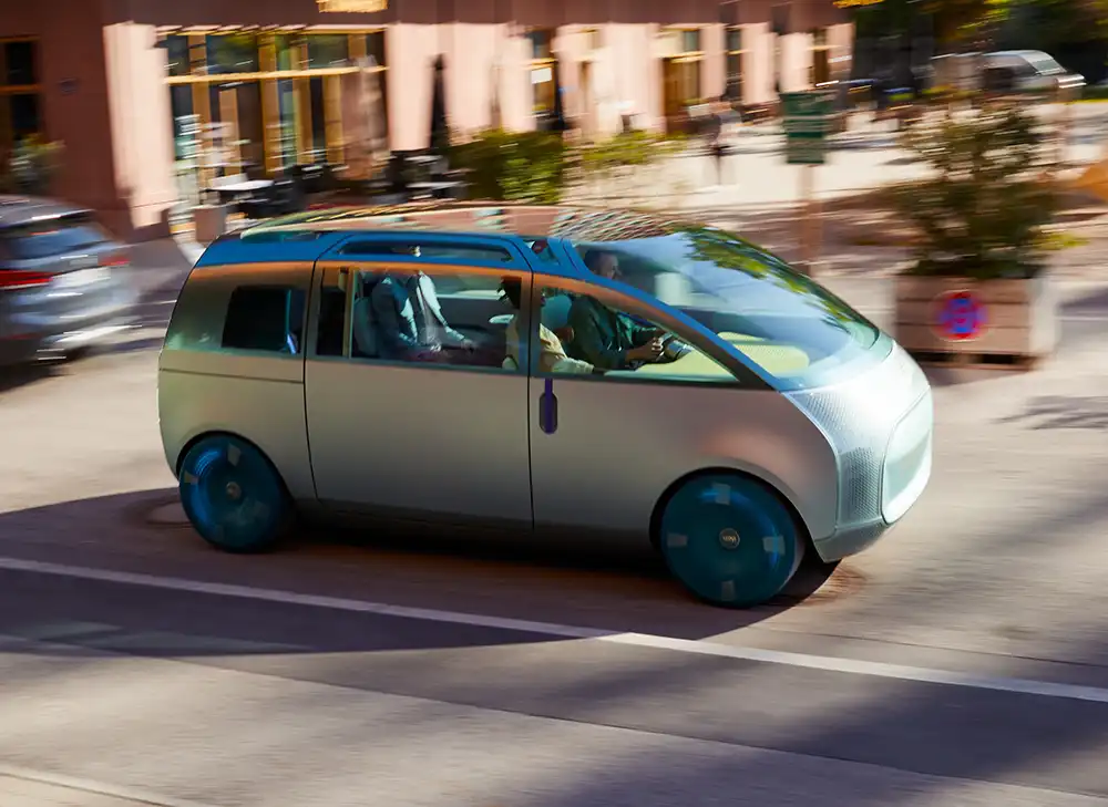 Ob das 2021 von Mini vorgestellte Van-Konzept Urbanaut in ein Serienmodell überführt wird? Bei Mini heißt es: "Vorerst kommt da nichts." Foto: Mini