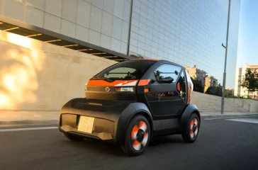 Aus Renault wird Mobilize und der Twizy heißt jetzt Duo – doch an der Idee des Scheiblettensmart hat sich nichts geändert. Foto: Mobilize