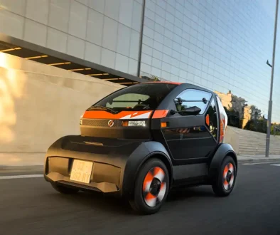 Aus Renault wird Mobilize und der Twizy heißt jetzt Duo – doch an der Idee des Scheiblettensmart hat sich nichts geändert. Foto: Mobilize