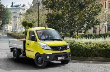 Piaggio bietet den Porter-Lkw auch elektrisch an. Foto: Piaggio