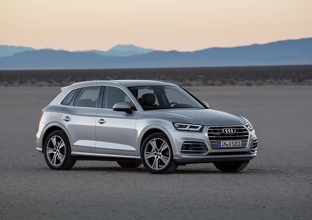 Der Audi Q5 streckt sich auf eine Länge von 4,67 Metern . Foto: Audi