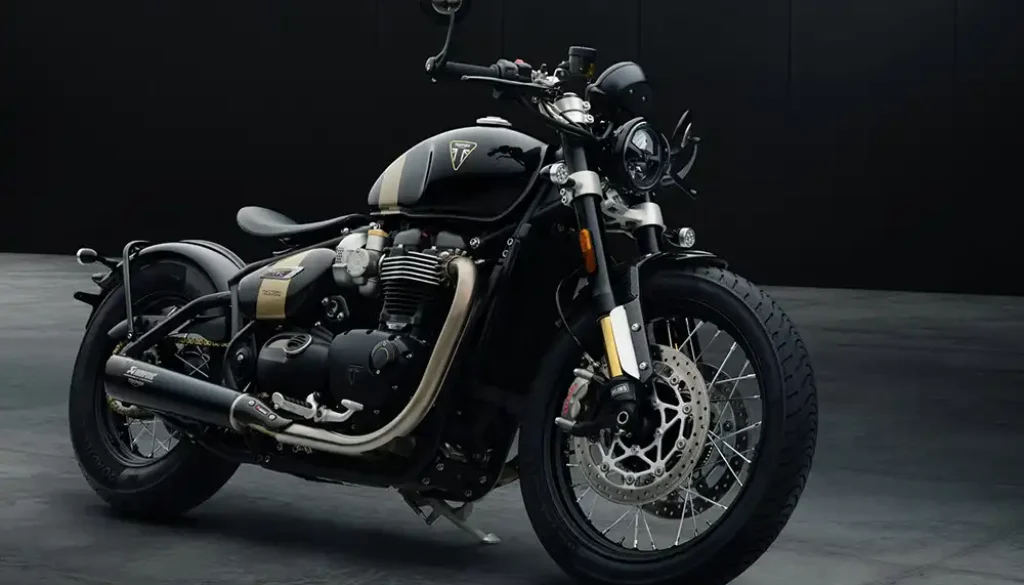 Die flachbauende TFC-Bobber hat dank der Umbaumaßnahmen sogar einige Kilogramm an Gewicht verloren. Foto: Triumph