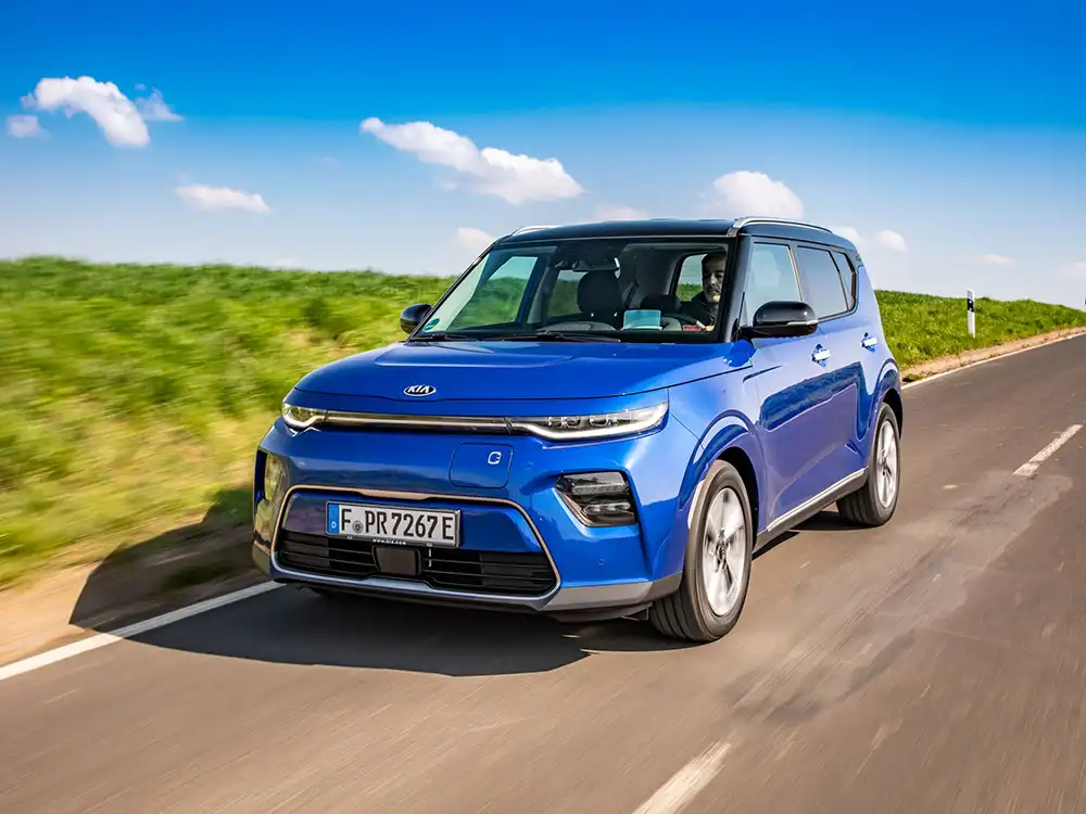 Auch Kia e-Soul und e-Niro mussten Platz machen. Foto: Kia