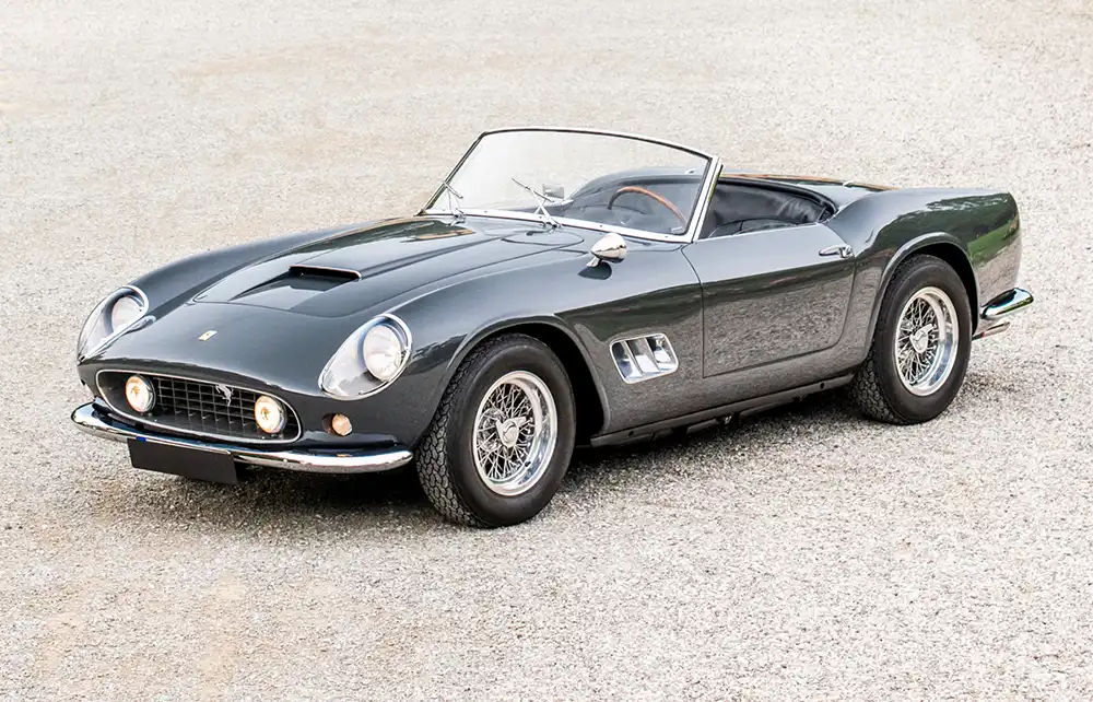 Auf Platz 2: Ferrari GT SWB California Spider 1960 by Scaglietti. Foto: Remi Dargegen RM-Sotheby’s
