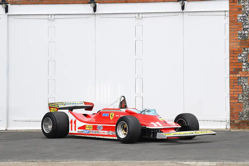 8,3 Millionen Dollar fuhr ein weiterer Rennwagen, ein Ferrari 312 T4, bei einer Auktion von RM Sotheby’s in Monaco ein. Foto: Tom Wood_RM Sothebys