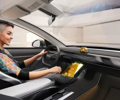 Auf der CES stellt Continental Anfang 2025 sein Konzept "Emotional Display" vor. Foto: Continental